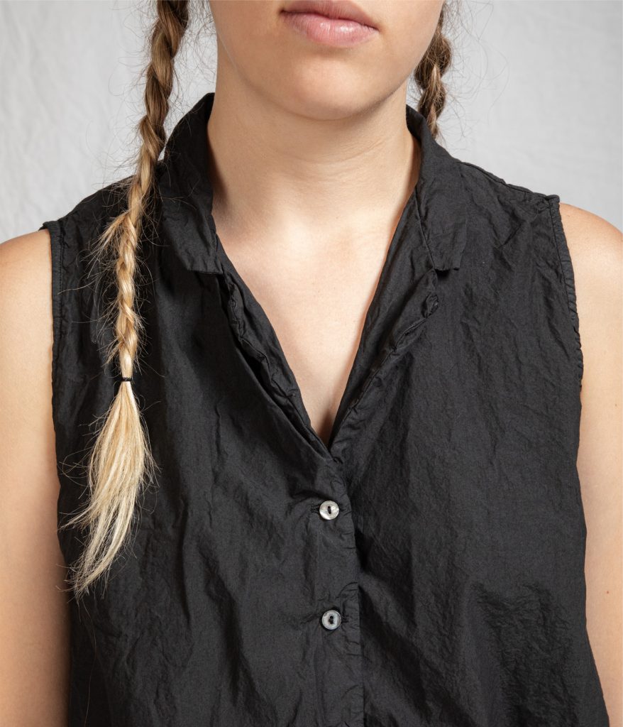 SLEEVELESS COLLAR SHIRT TC – collection.albumdifamiglia