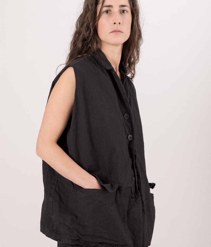 SLEEVELESS BIG BLAZER CC – collection.albumdifamiglia