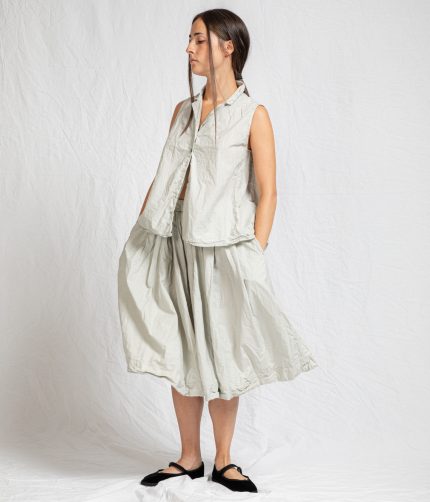 PLEATED SHORT SKIRT TC