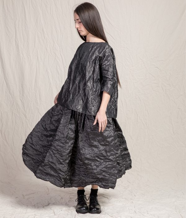 PLEATED LONG SKIRT TM - immagine 4