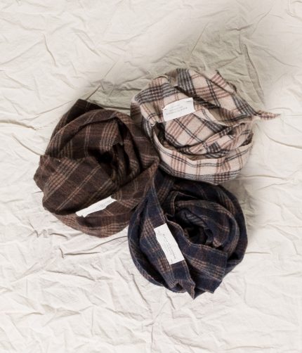 TARTAN TRIANGLE SCARF