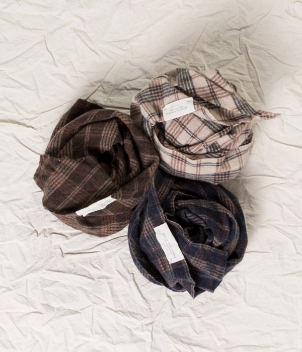 TARTAN TRIANGLE SCARF