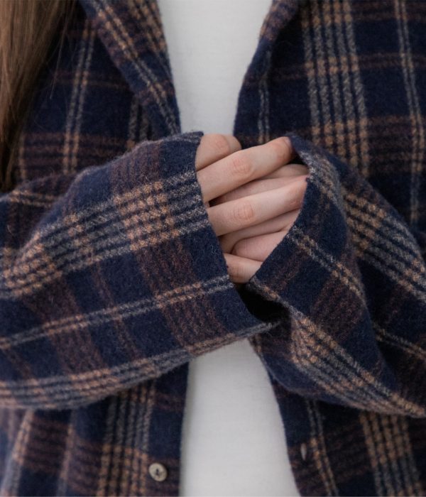 TARTAN SOFT COLLAR SHIRT
