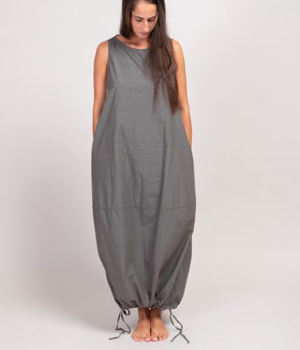 SLEEVELESS BALLOON DRESS TC