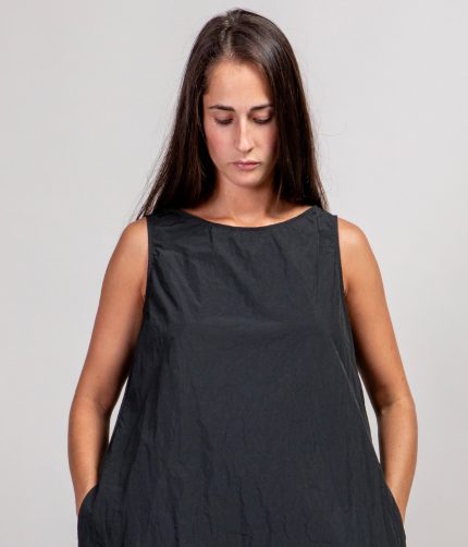 SLEEVELESS BALLOON DRESS N