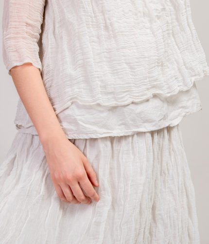 DOUBLE SKIRT VOILE + TC