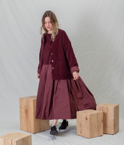 VELVET LOOSE JACKET